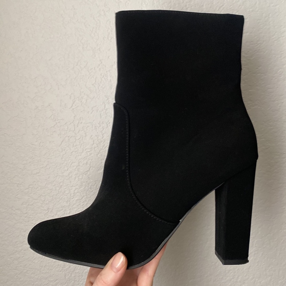 Black booties